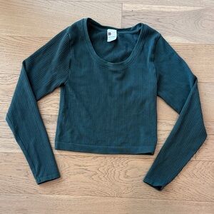 All in Motion Forest Green Long Sleeve Tee